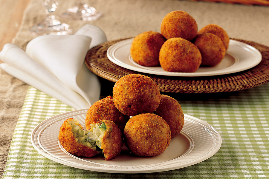 Как приготовить аранчини с моцареллой и грибами аранчини