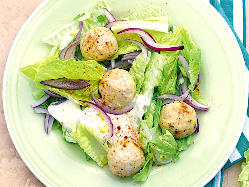 Как приготовить салат с фрикадельками салат с фрикадельками