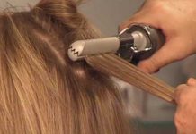 Как пользоваться плойкой для прикорневого объема?