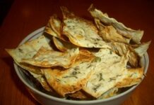 Чипсы из лаваша: кулинарный рецепт