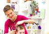 Преимущества детских парикмахерских