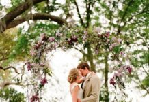 Свадебная арка:не только красивый атрибут свадьбы, но и символ небесных свод