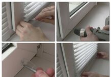 Технология установки жалюзи на пластиковое окно