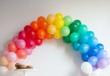 Как сделать гирлянду из шаров?