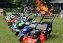 Виды садовой техники