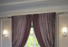 Классические шторы : идеи оформления