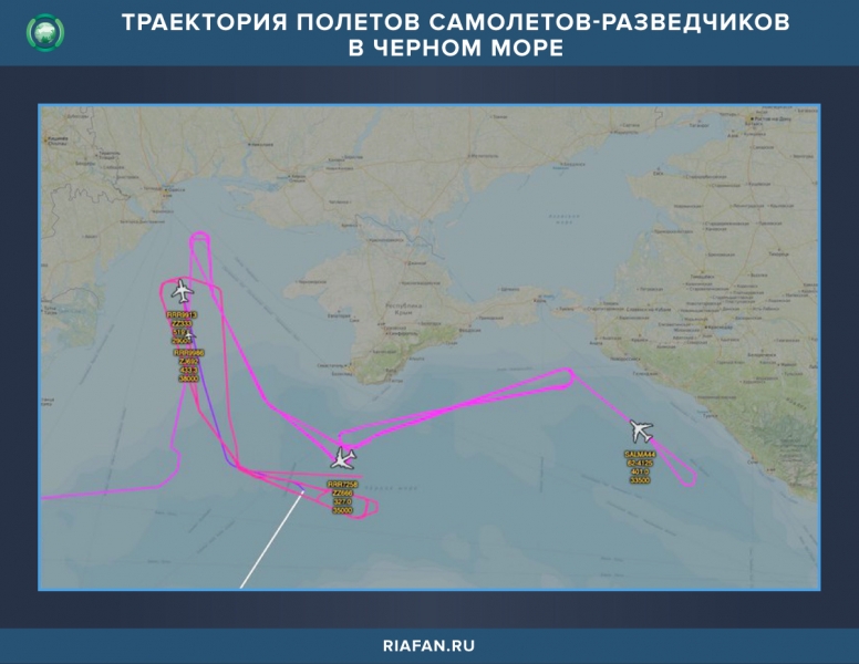Бомбардировщики США провели тренировку у северных границ Крыма | Новости