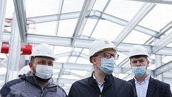 «Быстрыми шагами»: в Челябинске продолжается стройка инфекционного центра