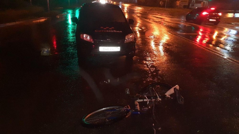 «Лада» сбила велосипедиста на «зебре» в Челябинске
