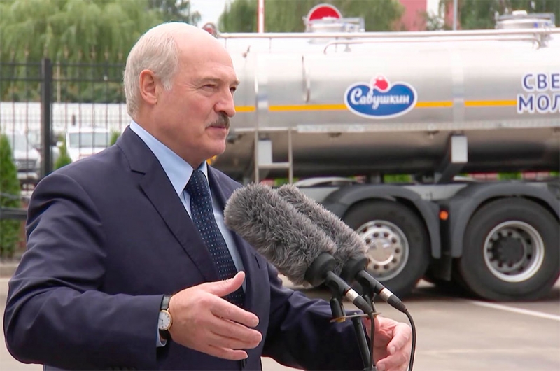 Лукашенко объявил о закрытии границы с Литвой и Польшей