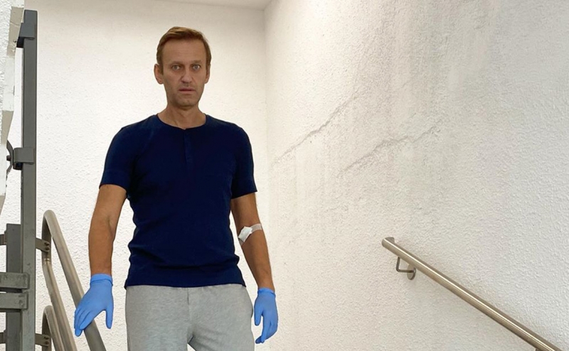 Навальный сообщил о ходе восстановления после отравления