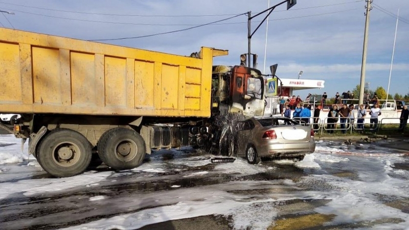 В уголовное дело переросло смертельное ДТП с грузовиком и «легковушкой» в Магнитогорске