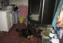 Челябинские пожарные ликвидировали возгорание в квартире жилого дома