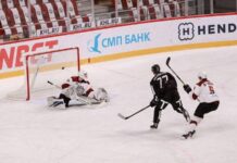 Две шайбы, заброшенные в меньшинстве, помогли «Трактору» обыграть рижское «Динамо»