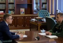 Губернатор встретился с новым военкомом Челябинской области