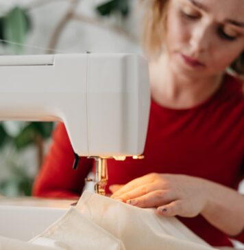 Корзина для белья из ткани, делаем своими руками