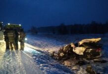 В Чебаркульском районе водитель иномарки погиб после столкновения с ПАЗом