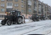 В Челябинске минувшей ночью вывезли 257 тонн снега
