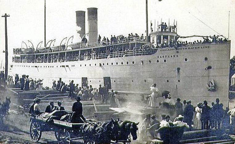 SS Eastland Tribute — гибель у берега