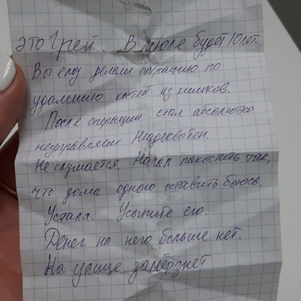 В Челябинске девятилетнего пса бросили у дверей ветклиники