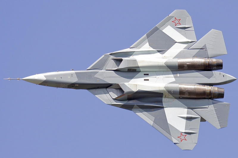 Аналитики MW испугались российского Су-57 из-за способности ослеплять системы ПВО НАТО