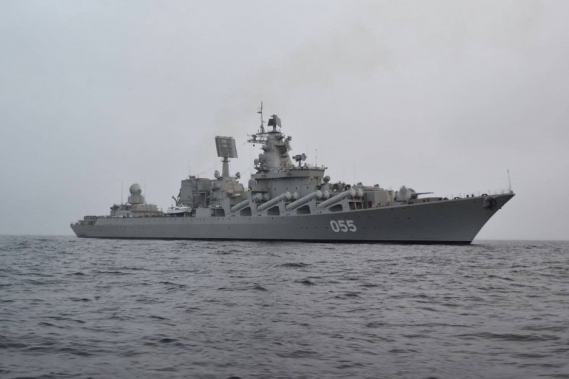 Крейсер РФ отработал удар по подлодкам из норвежского фьорда
