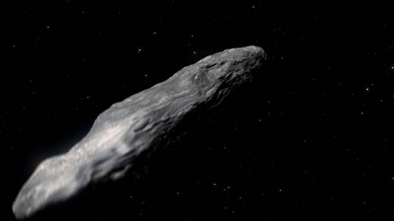 <br />
Межзвездный астероид Оумуамуа может оказаться кораблем пришельцев                