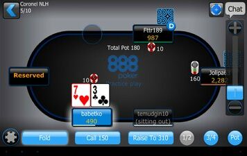 Как начать играть в покер руме 888 ?