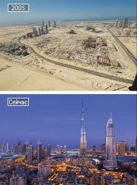 Чудо перевоплощения: прогресс Дубая за 30 лет