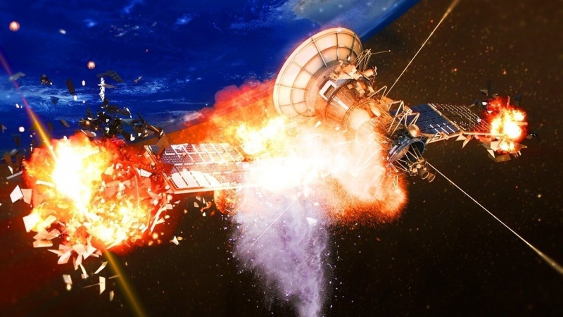 <br />
Военный спутник “Космос — 2525” сгорел над водами Тихого океана                