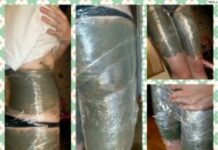 Этапы глиняного обертывания