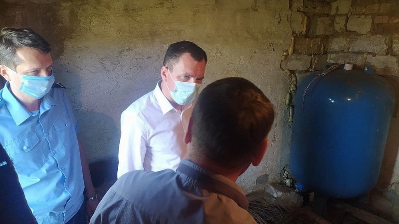 Глава челябинского Минстроя пообщался с жителями деревни Сарафаново