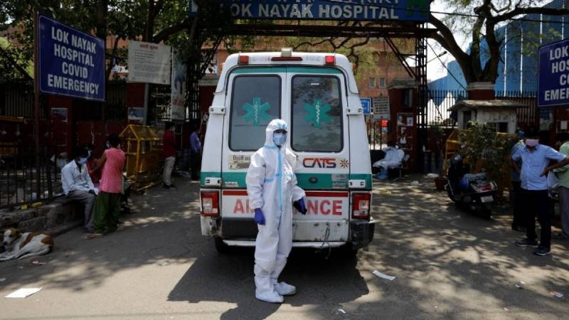<br />
Индия страдает от эпидемии «черной плесени» и коронавируса COVID-19 в мае 2021 года                