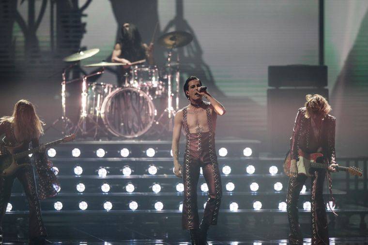 <br />
Итальянская рок-группа Maneskin с 524 баллами выиграла «Евровидение» 2021 года                