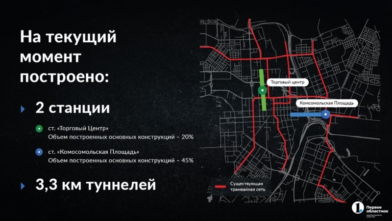 Метротрамвай в Челябинске запустят в 2024 году