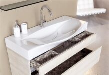 Нестандартная мебель для ванной