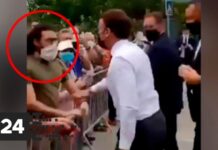 Макрон прокомментировал инцидент с пощёчиной