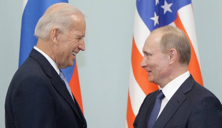 <br />
На женевской вилле Le Grange состоялась первая встреча Владимира Путина и Джо Байдена                