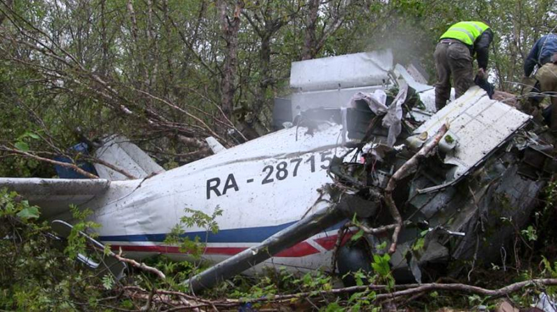 Ан-26 разбился на Камчатке в месте крушения другого самолета в 2012 году