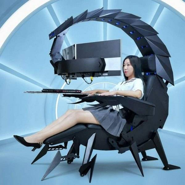 <br />
Качественное и удобное кресло настоящего геймера поможет расслабиться                
