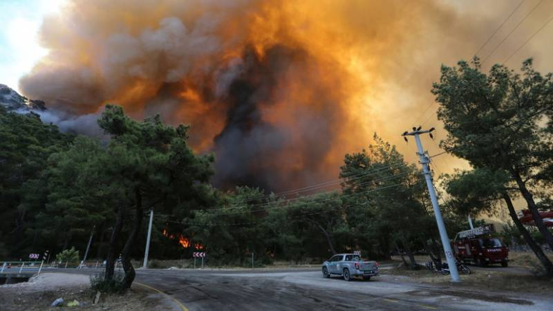 <br />
Ситуация с пожарами в Турции на 31 июля 2021 года: турецкие власти начали расследование                