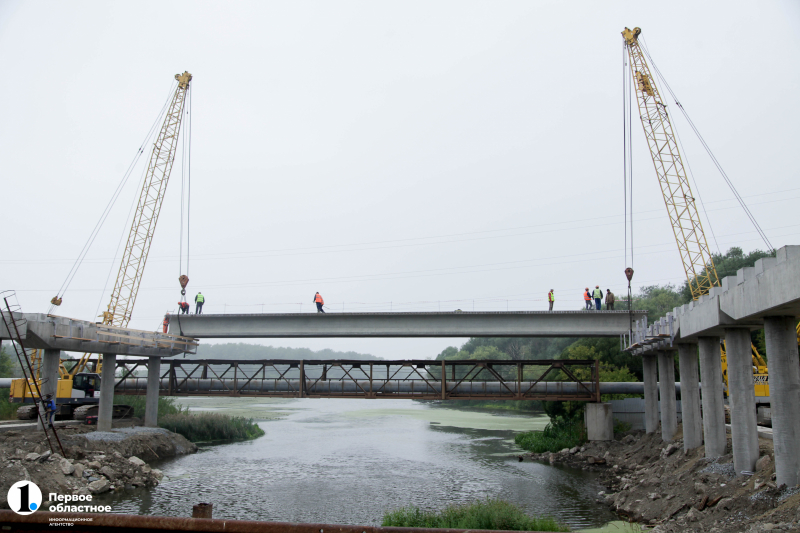 100 дней с момента закрытия Ленинградского моста: фоторепортаж со стройки