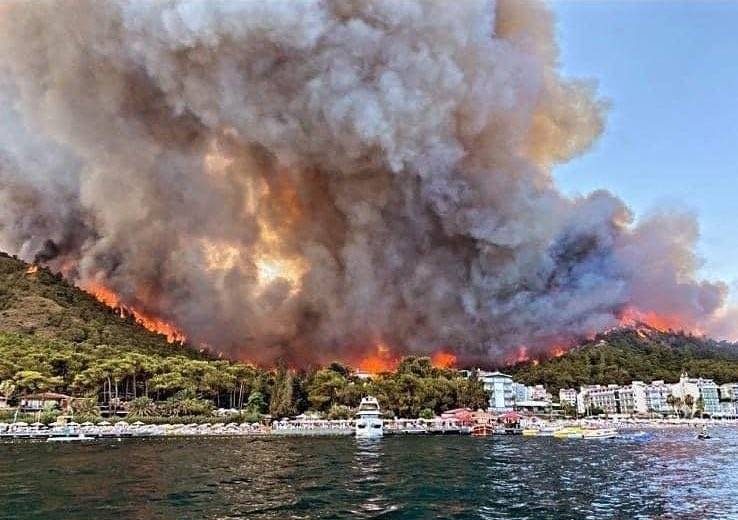 <br />
Как сейчас обстоят дела с лесными пожарами в Турции                