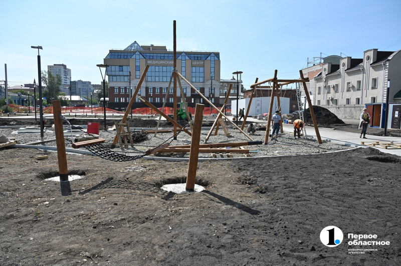Как выглядит новая набережная в Челябинске за неделю до сдачи