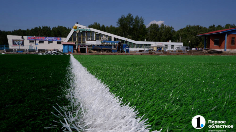 На северо-западе Челябинска появилось футбольное поле-трансформер