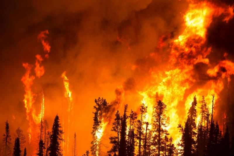 <br />
Родос охвачен огнем, в Греции сейчас горит крупнейший остров архипелага Додеканес                