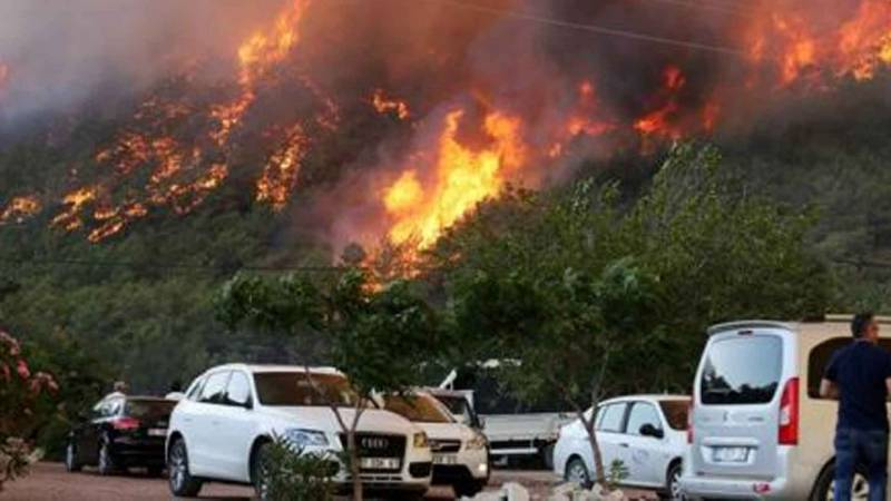 <br />
Ситуация с пожарами в Кемере, новости на 8 августа                