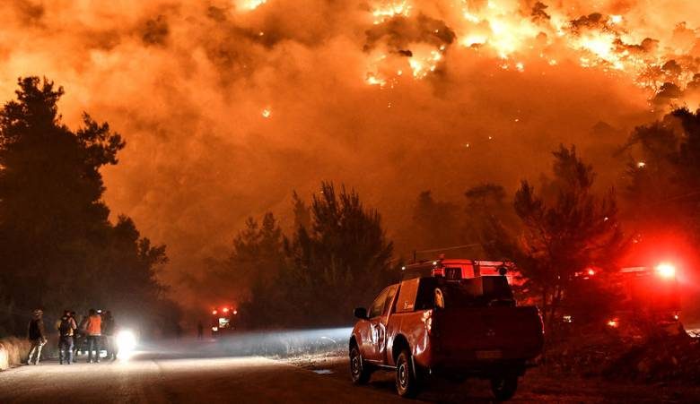 <br />
В Греции за последние сутки зарегистрировано более 50 новых пожаров                