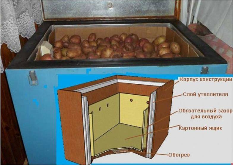<br />
Как правильно хранить картофель в городской квартире                