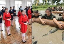 Китайские стюардессы обладают спокойствием буддийского монаха и качествами бойца спецназа